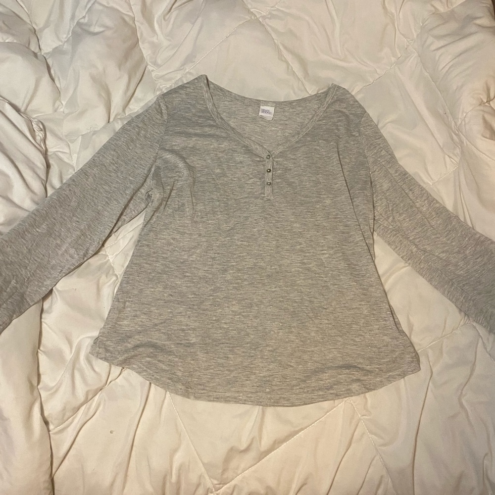 long sleeve pajama shirt